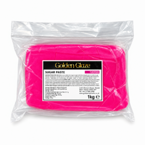 Golden Glaze Sugar Paste - Fuchsia - 1kg