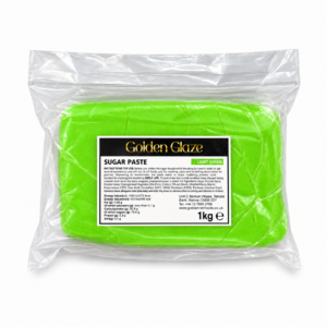 Golden Glaze Sugar Paste - Light Green - 1kg