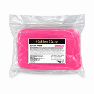 Golden Glaze Sugar Paste - Pink - 1kg
