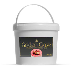 Strawberry Flavored Cold Glaze