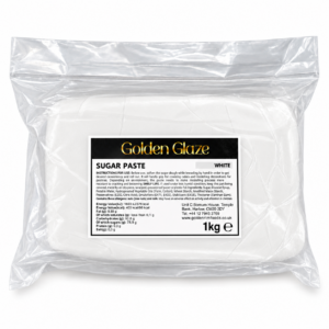 Golden Glaze Sugar Paste - White - 1kg